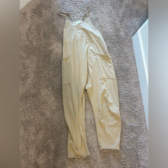 Free People Tan Jumpsuit (no tags) - Picture 3 of 6